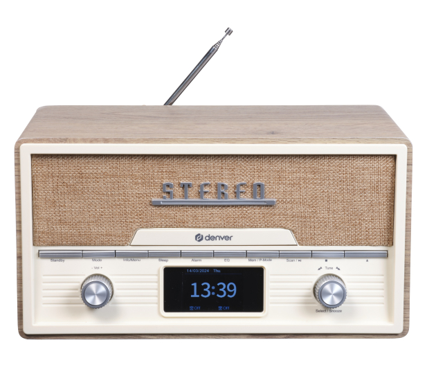 Denver Radio retro Denver MDA-525LW light wood - 1535081 - zdjęcie